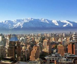 yapboz Santiago, Şili'nin